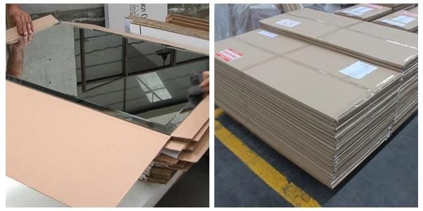Chinese High Quality Full Length Wardrobe Cabinet Insert Safety Backing Mirror