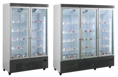 Restaurant Storage Cabinet Fan Cooling Display Showcase