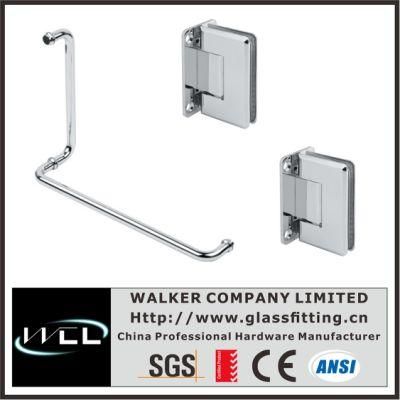 Wholesale Shower Glass Door Shower Hinge and Door Handle Set