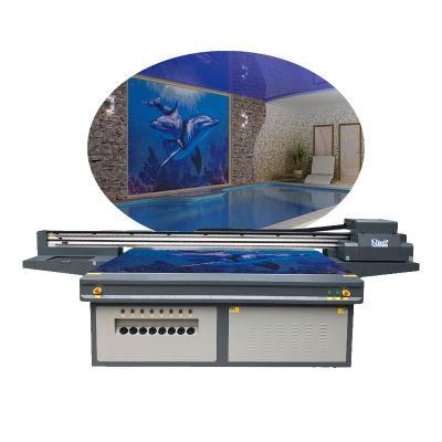 Yc2513L Digital PVC Glass Machine Ntek UV Printer