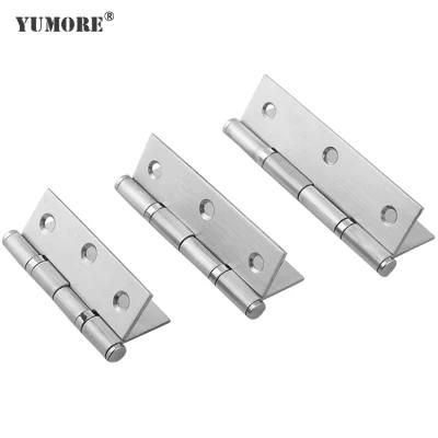 Furniture Metal Cabinet Folding Stainless Steel Glass Self Closing Door Hinge