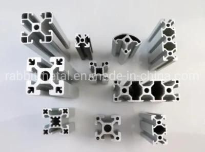 2020 4040 8080 Square Industrial Aluminum Alloy Frame Section Handrail Profiles Suppliers Price