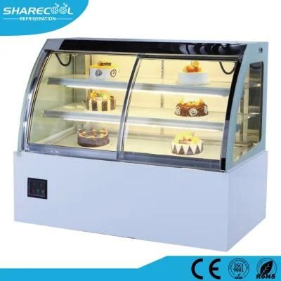 Ce Straight Glass Cake Showcase with Electric Heater