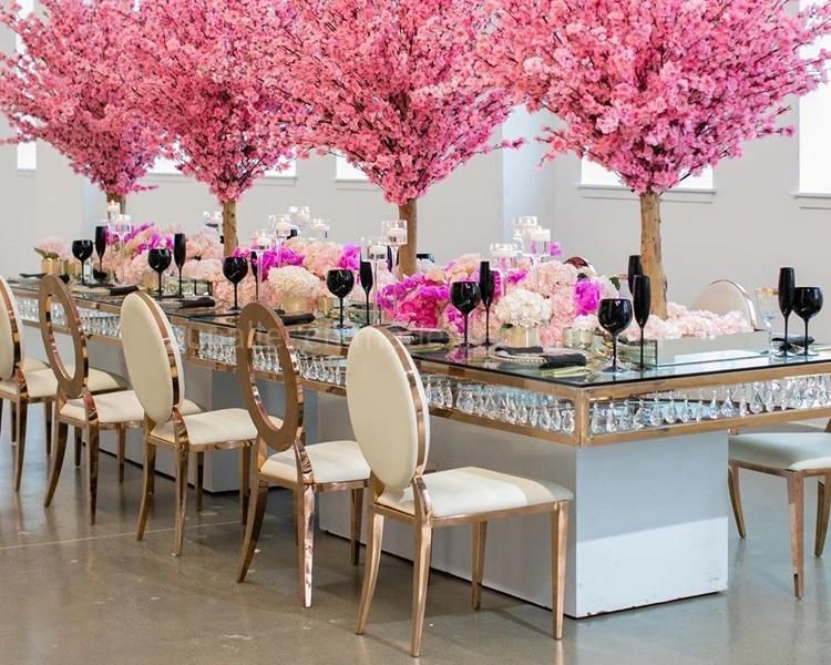 Wedding Event Restaurant Furniture Hotel Table of Hanging Crystal