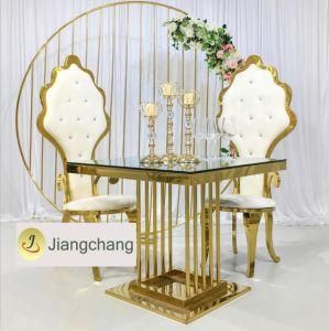 Top Sale Popular Modern Stainless Steel Metal Table