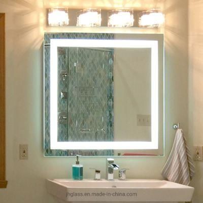 Factory Direct Sale High Quality LED Illuminated Mirror Bathroom Vanity Mirror for Home Hotel Decoration
