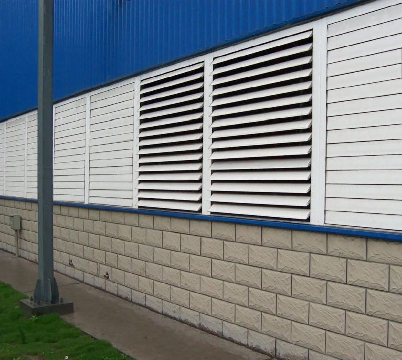 Aluminium Exterior Louver Blind