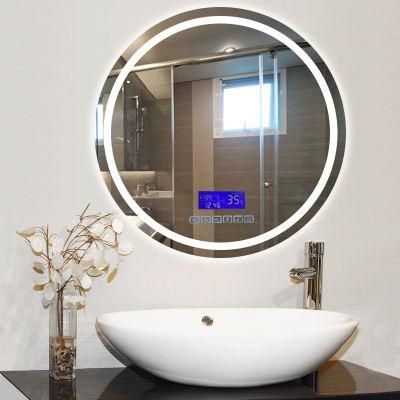 Simple LED Bathroom Mirror Round Mirror in Hotel Bathroom 0668
