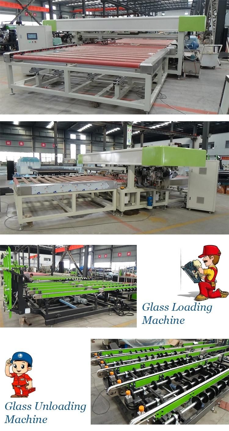 Super Large Size Straight Line Glass Polishing Machine 4 Sides Glass Seaming Machine