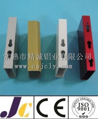 Different Powder Coating Aluminium Profiles with Machining, Aluminium Extrusion Profiles (JC-W-10057)