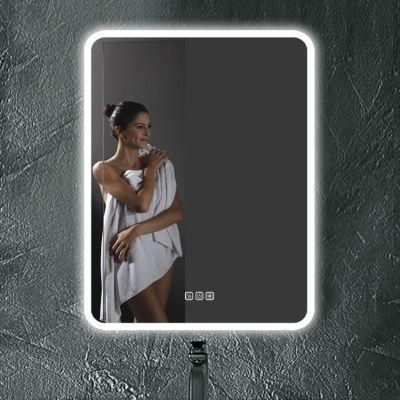 Customized Size Bath Vanity Cabinet Touch Screen LED Bathroom Mirror Smart Mirror