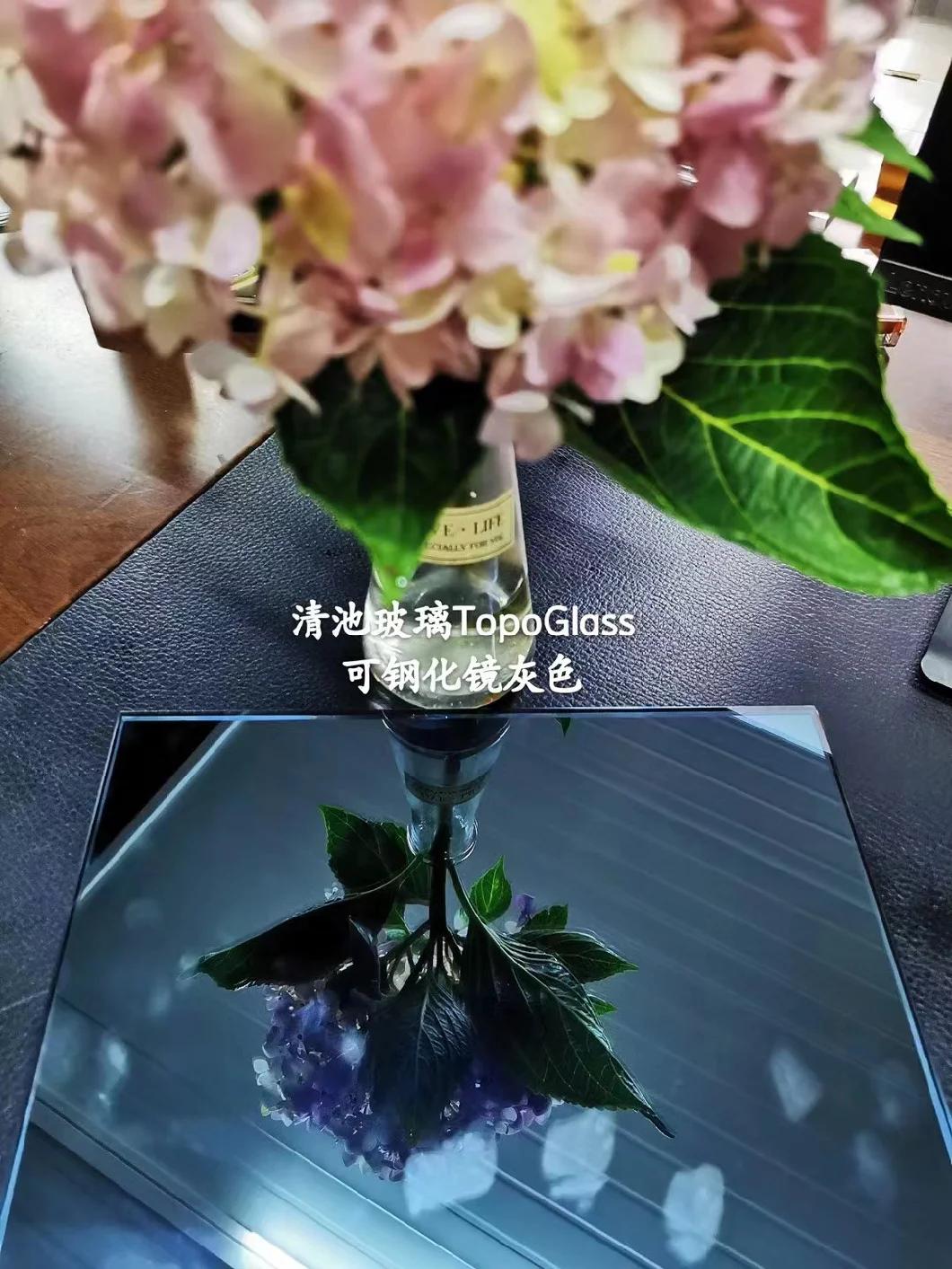 Guangzhou 2mm 3mm 4mm 5mm 6mm 8mm 10mm 12mm Double Side Decorative Mirror Sheet Glass (M-D)