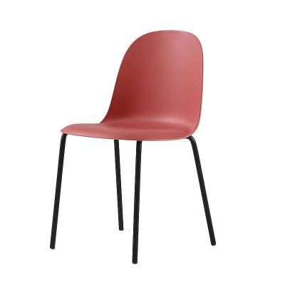 Nordic Styly Modern Chairs Outdoor Banquet Stool Plastic Chair Dining Furniture Restaurant Dining Chair