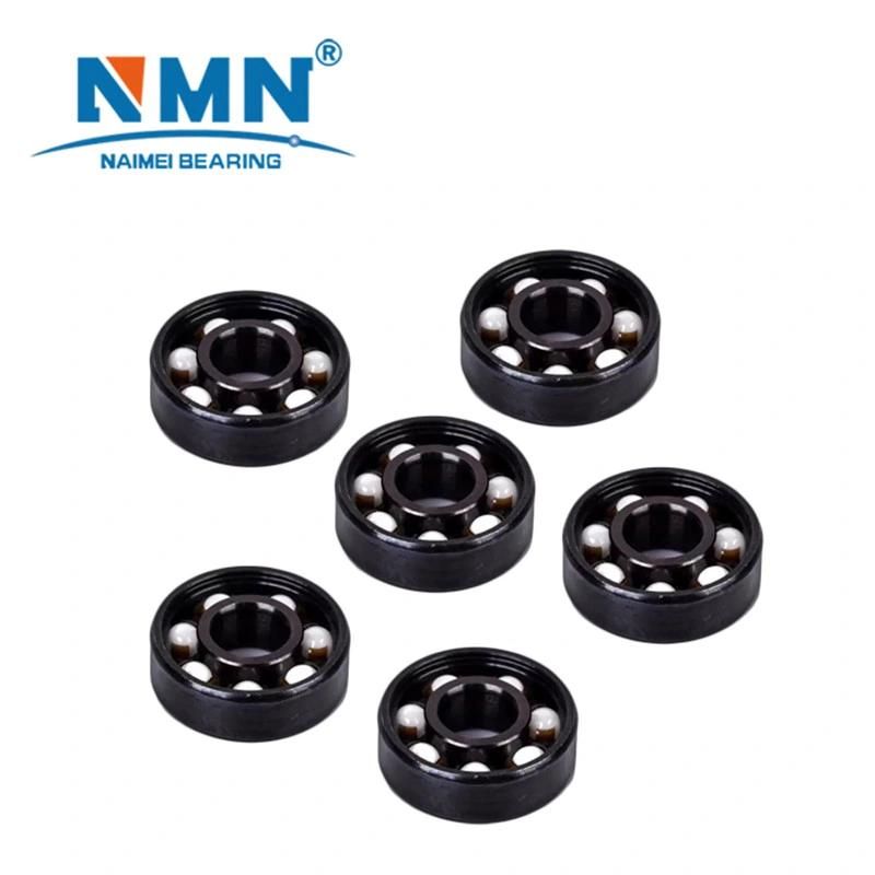 POM Plastic Ball Bearing with Glass Ball Bearing Plastic Pulley Bearings 623 624 625 626