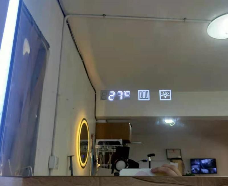 Hotel Floor Beauty Full Length Wholesale Frame LED Glass Hallway Mirror