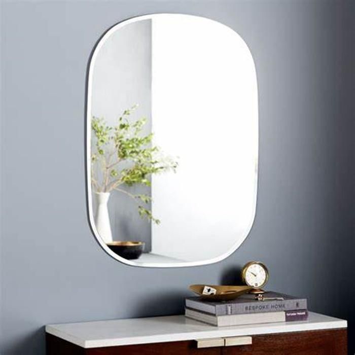 Round Shape Black Color Metal Framed Bathroom Wall Mounted Mirror with Wooden Shelf