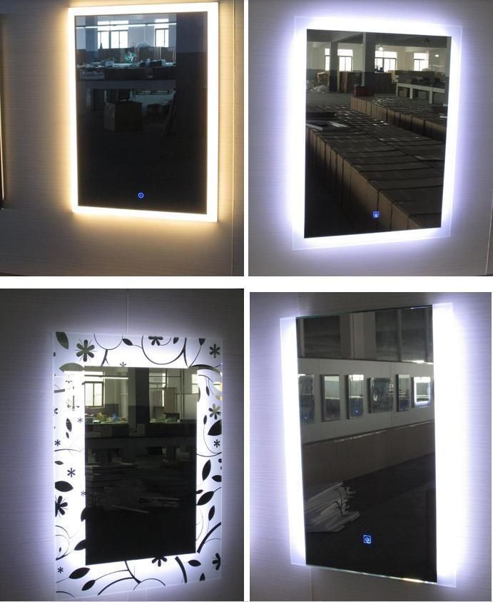 2022 Hot Sell Bathroom Wall Cosmetic LED Mirror with Light
