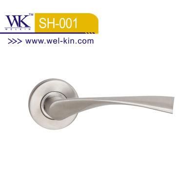 High Quality Stainless Steel Wooden Solid Door Lever Handle (SH-001)