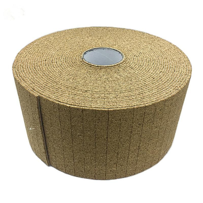 Cork Separator Spacer Pads with Cling Foam for Glass Protecting on Rolls with 25*25*5+1mm