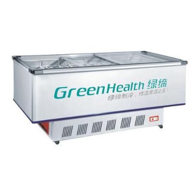 Commercial Horizontal Display Freezer Order Cabinet with Food Freezer Glass Door Cold Storage Cabinet