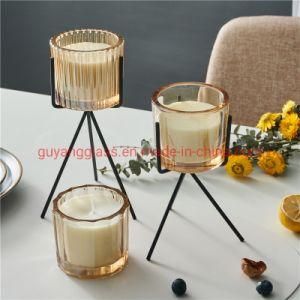 New Design Glass Candle Holder for Tealight Candle/Plant