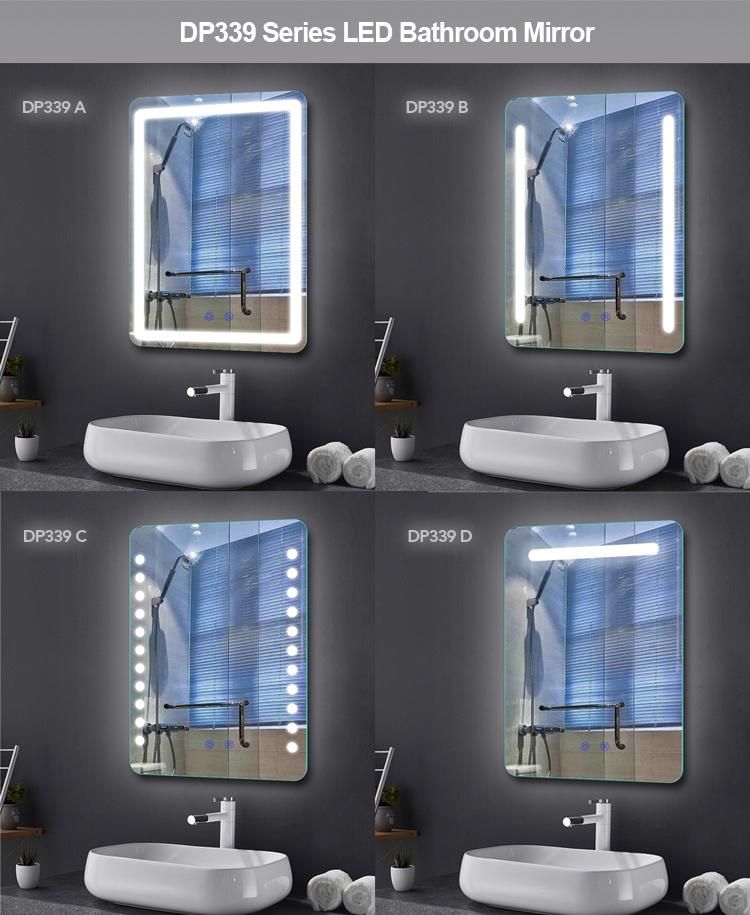 Hot Selling Home Products High Definition Glass Mirror LED Bathroom Mirror