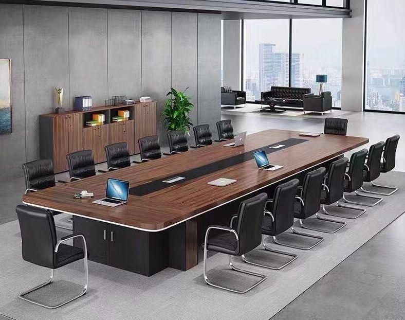 High End Conference Modern Meeting Table Wooden Office Furniture