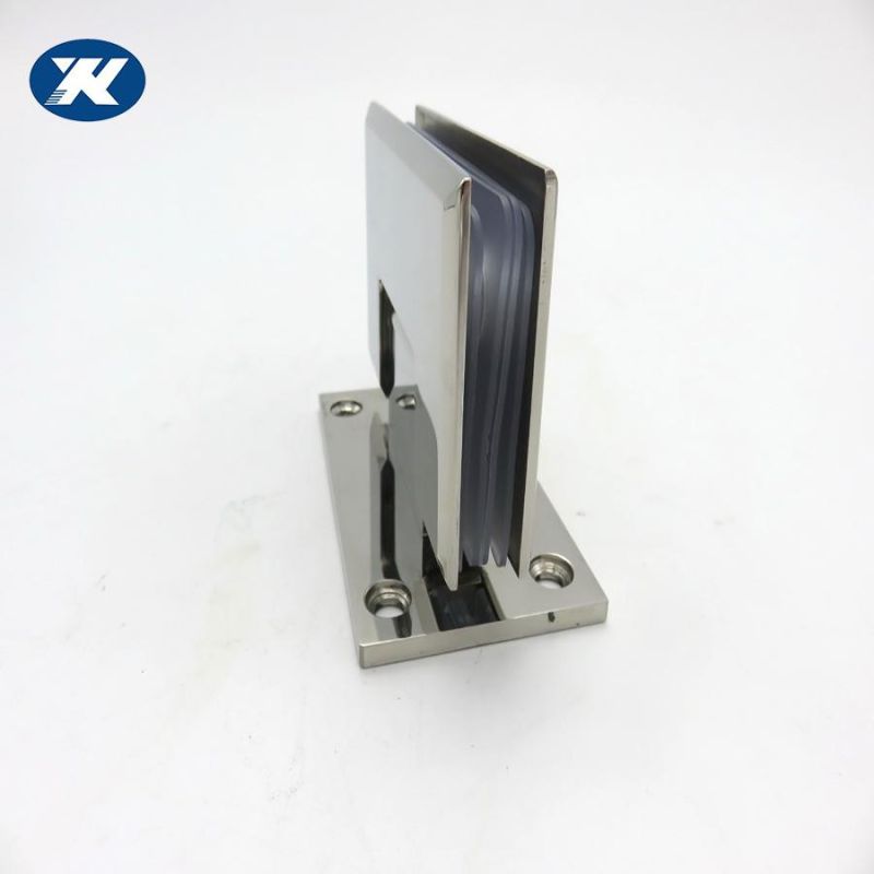 90 Degree Glass Door Cupboard Showcase Cabinet Clamp Glass Shower Doors Hinge Replacement Part Wall-to-Glass