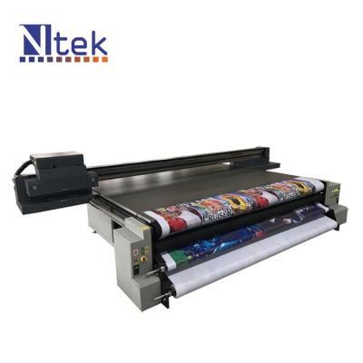 Ntek Digital Hybrid Printer Machine Roll to Roll 6 Color