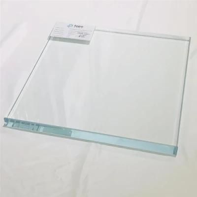 Guangzhou 3mm-22mm High Transparent Extra Clear Low Iron Purest Showcase Glass (PG-TP)