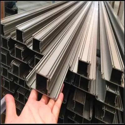 Anodized Customized Cabinet Glass Door Aluminum Profiles for Wardrobe Frame
