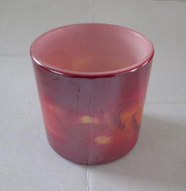 2020 Marble Color Glass Candle Holder