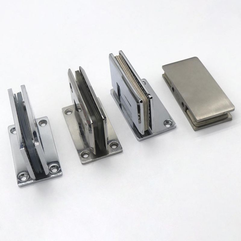 Zinc Products Jinli Town Adjustable Frameless Glass Shower Hinges