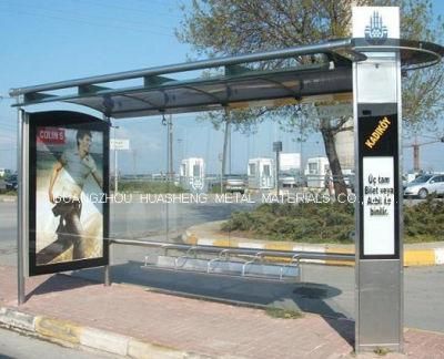 Bus Shelter for Advertising Bus Stop