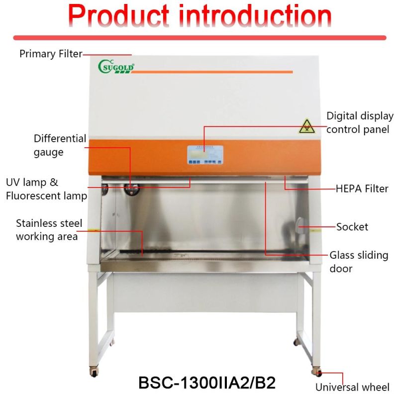 Class II Biological Safety Cabinet-100% Exhaust