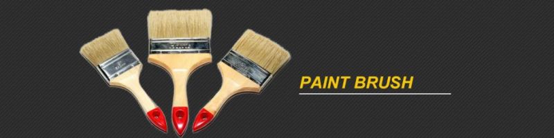 Hautine Painting Wooden Handle Bristles Filament Synthetic Paint Brush