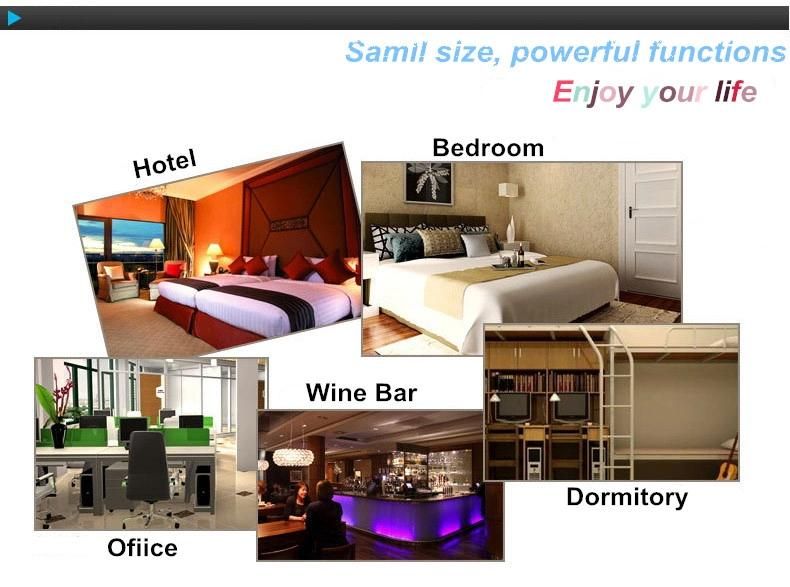 Creative Absorption Small Refrigerated Showcase Glass Door Hotel Drink Cooler