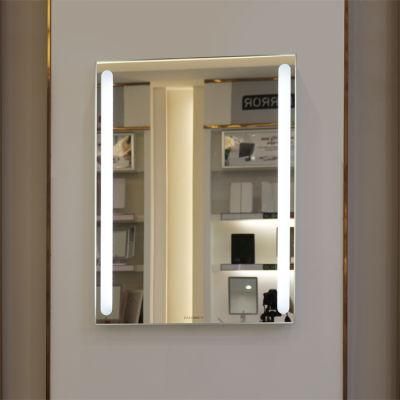 Salon Rectangle Frameless Vanity Wall LED Lighted Makeup Mirrors