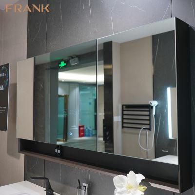 Luxury Smart Bathroom Mirror LED Illuminated Rectangle Magnifying