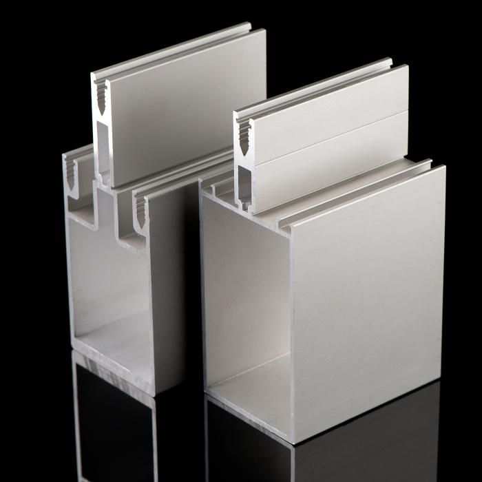 Aluminium Door Window Glass Wall Curtain Wall Furniture Extrusion Profile