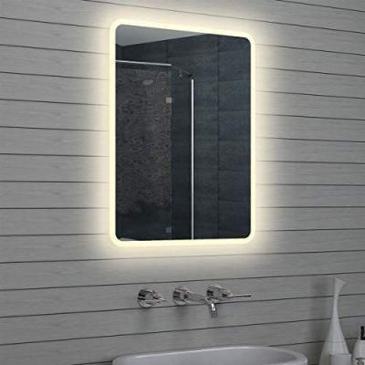 Home Decor Luxury Rectangle Frameless Interior Lighted Bathroom Vanity LED Mirror