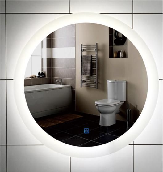 Round Illuminated Bathroom LED Mirror with LED Lights (LZ-DJ1900)