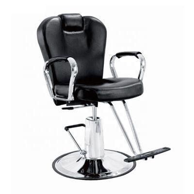 Hl-1191 Salon Barber Chair for Man or Woman with Stainless Steel Armrest and Aluminum Pedal