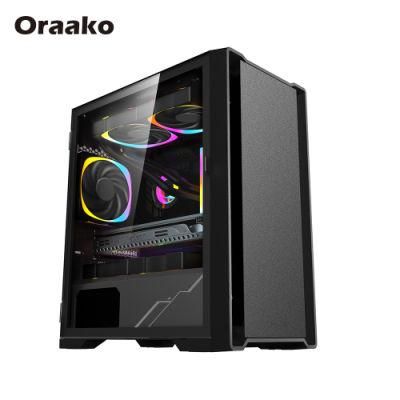 High-Speed USB3.0 1.25 SSD PC Desktop Cabinet Case MID Tower High Precision Modern Gaming Computer Casing