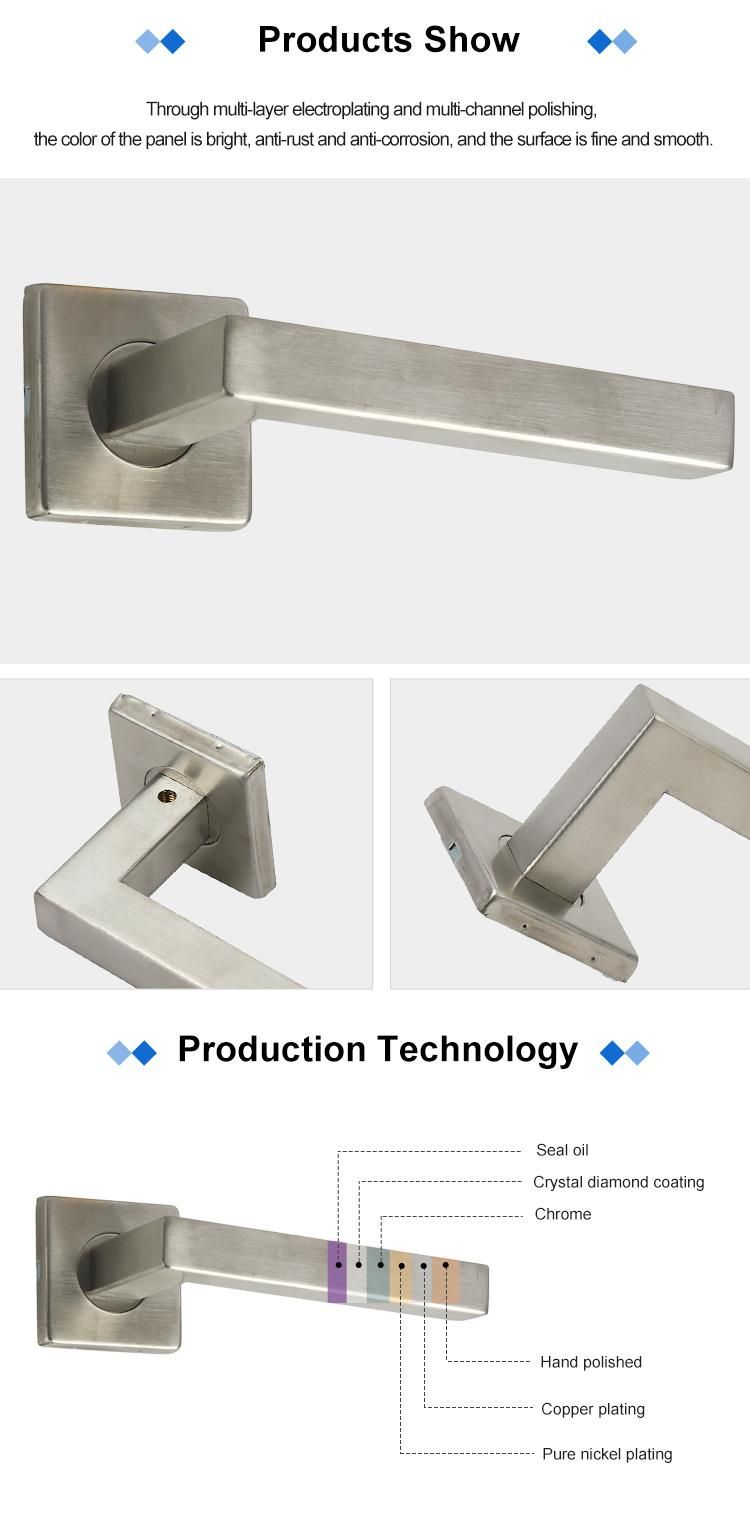 Factory Price Sliding Stainless Steel Tempered Glass Door Handle