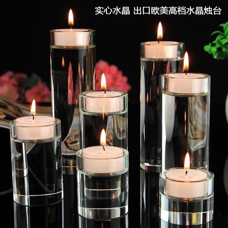 Glass Round Rose, Bulk with Speckled for Table Centerpiece, Wedding Decoration Gold Votive Glass Tealight Candle Holder