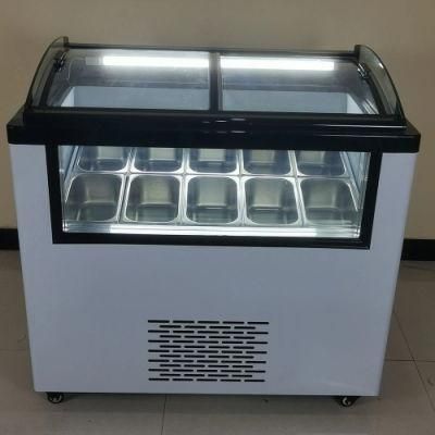 Shcx-Commercial Window Version2022 New Design Factory Price Ice Cream Rapid Freezing Cabinet /6barrels/10boxes/10racks-Cxsd206