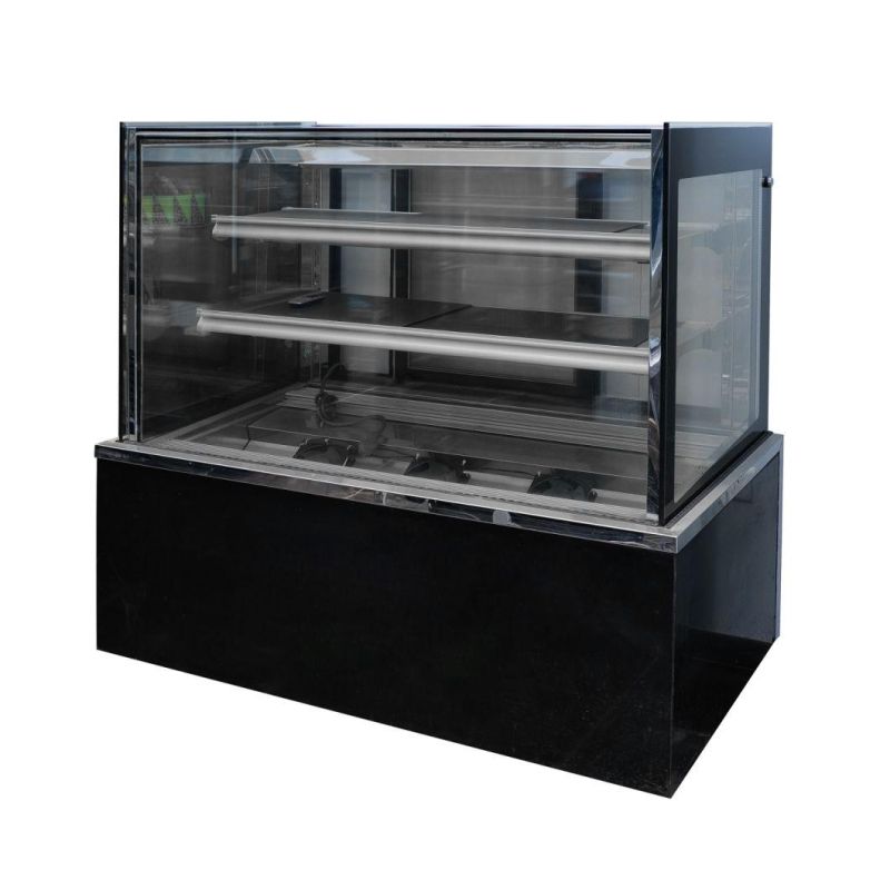 900mm Glass Door Showcase for Ice Cream with Pan