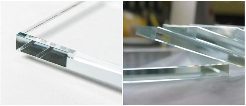 Customizable 3-19mm Low Iron Glass Super Transparent Glass