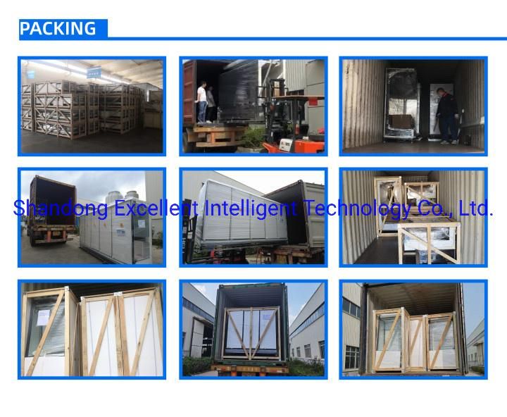 Supermarket Display Glass Door Frozen Half Fridge Combined Refrigerator Chiller and Freezer Cabinet